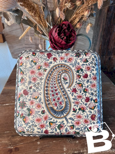 Dessous de plat Gien ancien modèle Cachemire