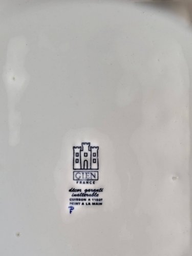 Dessous de plat Gien modèle Cachemire