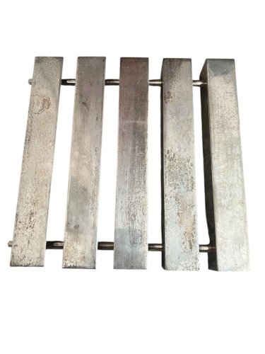 Dessous de plat moderniste vintage Mid Century design art de la table Metal Arge