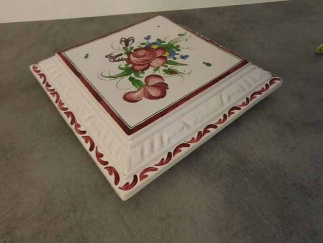 DESSOUS DE PLAT MUSICAL EN FAIENCE