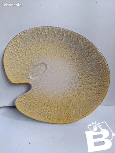 dessous de plat style palette de peinture dans le gout des productions vallauris en bon etat