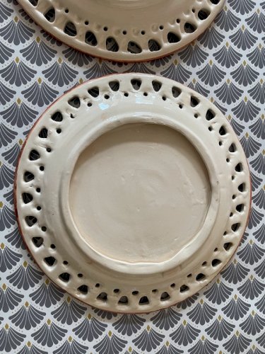 Deux assiettes vintage