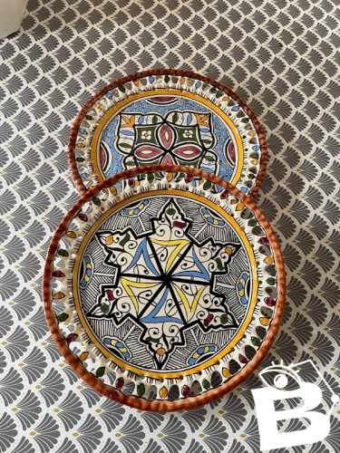 Deux assiettes vintage