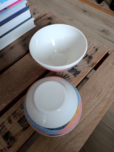 Deux bols arcopal 