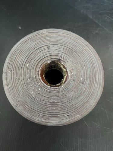 deux Bougeoirs  Grès Vintage brutaliste artisanat signés à identifier potiers