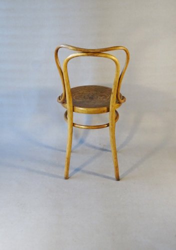 Deux chaises bistrot , Jacob et Josef KOHN N°55 Ca.1910- No Thonet -