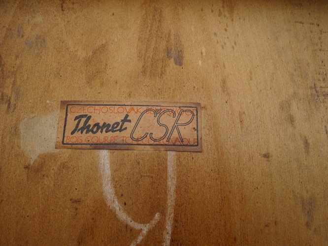 Deux chaises Thonet N° 973 ,Bistrot 1950 , Prêtes à servir, No Baumann