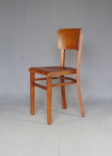 Deux chaises Thonet N° 973 ,Bistrot 1950 , Prêtes à servir, No Baumann