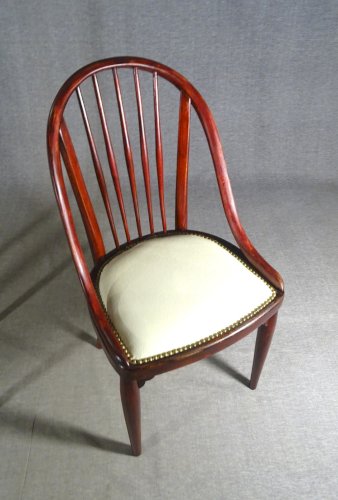 Deux chaises Thonet N ° A846 - Otto Prutscher - 1925 -Assises cuir -