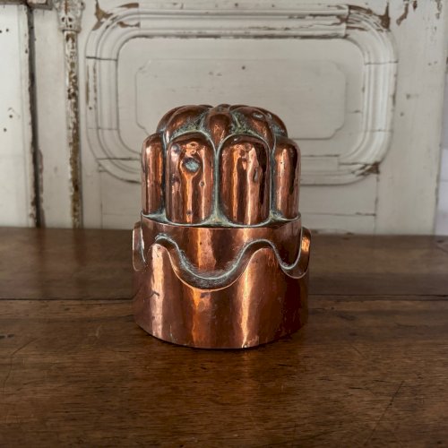 Deux moules à gâteaux en cuivre XIXe M3650