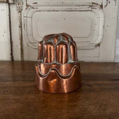 Deux moules à gâteaux en cuivre XIXe M3650