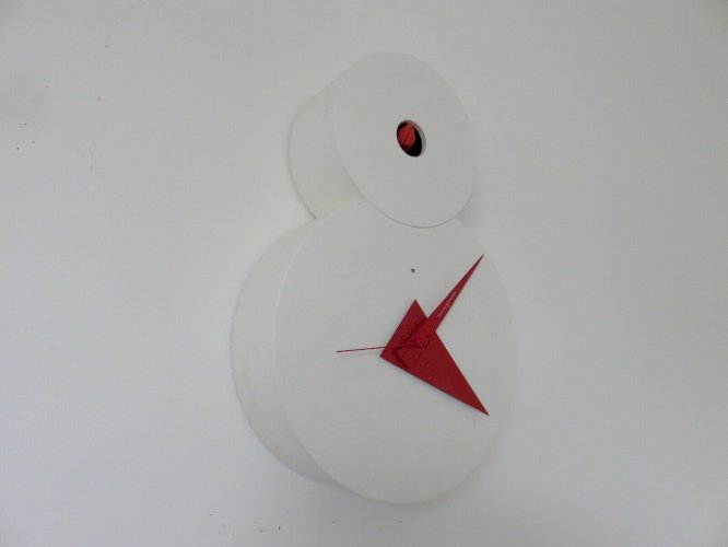 DIAMANTINI & DOMENICONI PENDULE AVEC COUCOU DESIGN - A RESTAURER -