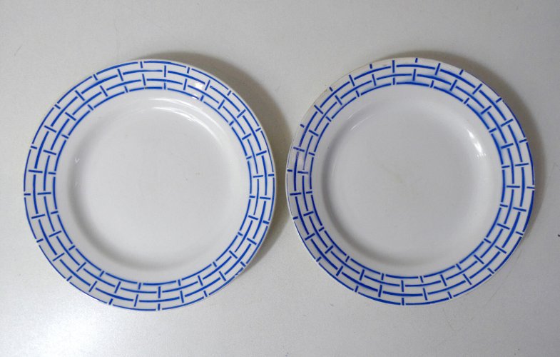 Digoin Sarreguemines DIGNE 2 assiettes plates