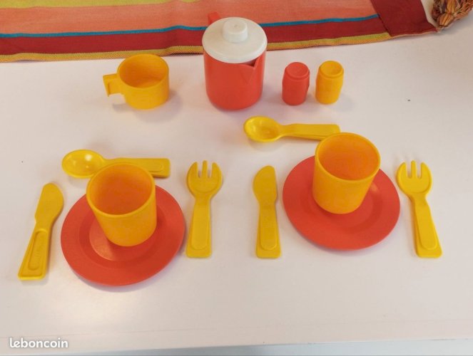 Dinette enfant Fisher price vintage collector