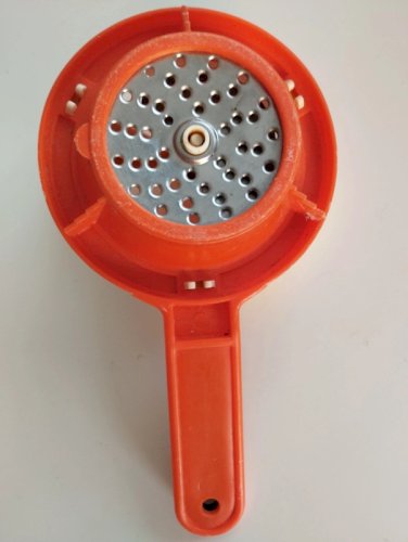 Dinette presse purée berchet orange ancien