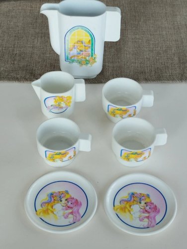 Dinette vintage Lady Lovely locks boucleline rare