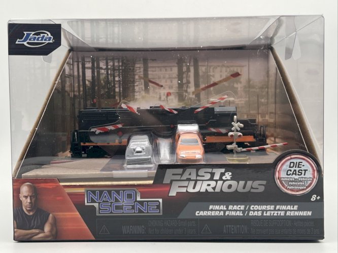 Diorama Fast And Furious Course Final Jada Toys