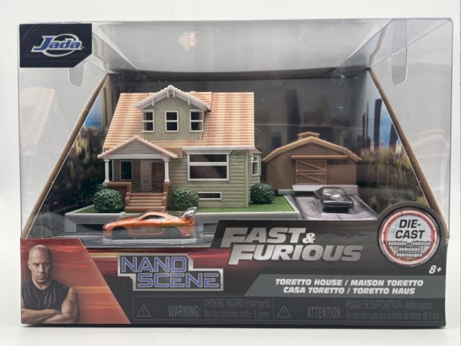 Diorama Fast And Furious Maison Dominic Toretto 1/100 Jada Toys
