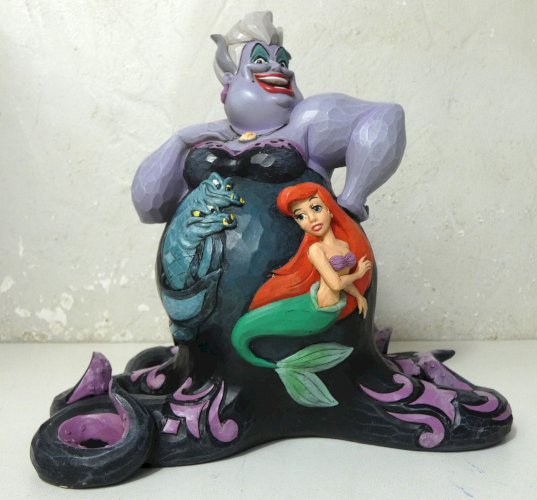 Disney Showcase Traditions figurine Ursula Ariel Deep Trouble la Petite Sirène