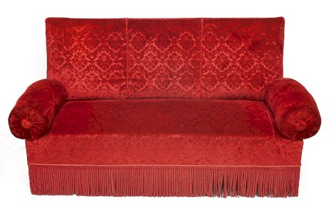 Red Alsatian Sofa