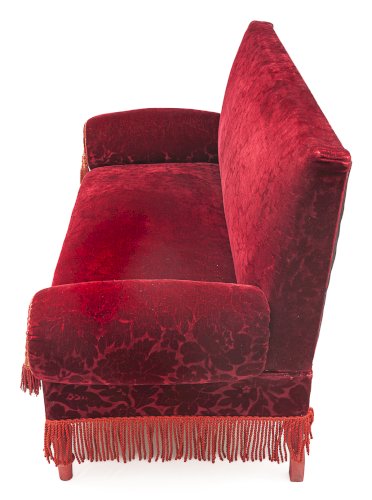 Divan Alsacien Rouge