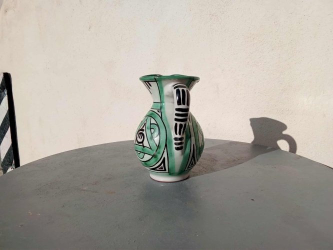 Domingo Punter, Teruel – Vase en céramique émaillée.