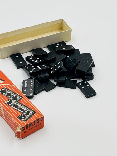 Domino vintage complet avec boîte d’origine