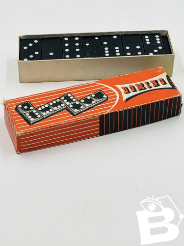 Domino vintage complet avec boîte d’origine