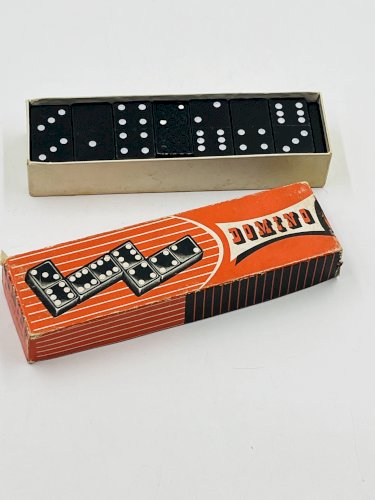 Domino vintage complet avec boîte d’origine