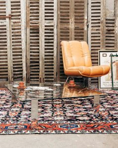 Donna, the large glass coffee table N°533