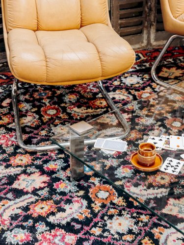 Donna, la grande table basse en verre N°533