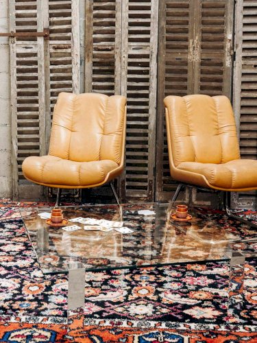 Donna, la grande table basse en verre N°533