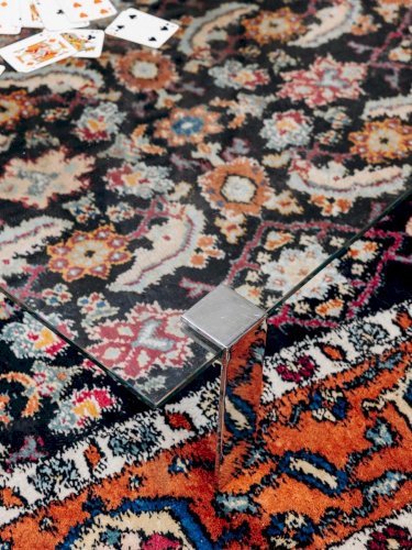 Donna, la grande table basse en verre N°533