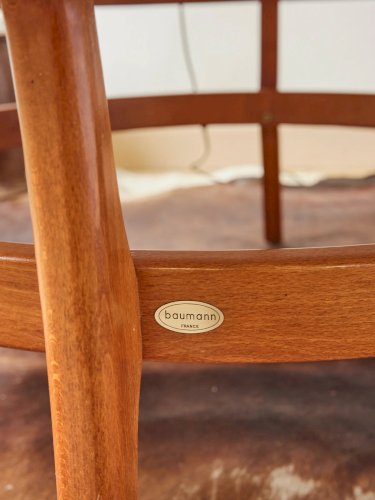 Donna, la table basse Baumann en bois N°763