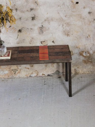 Donna, la table basse carrelée N°164