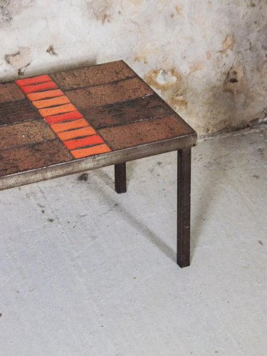 Donna, la table basse carrelée N°164