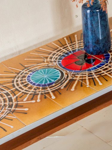 Donna, la table basse carrelée N°166