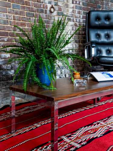 Donna, la table basse effet bois N°527