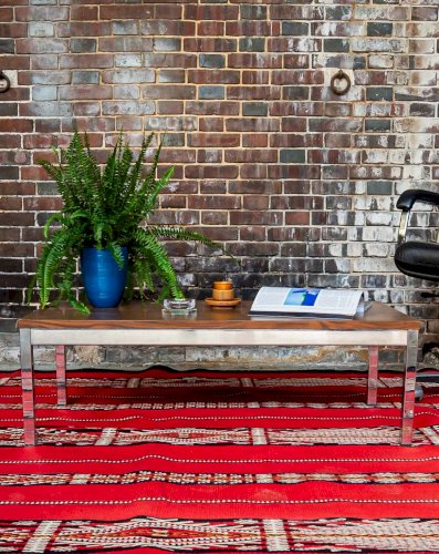 Donna, la table basse effet bois N°527