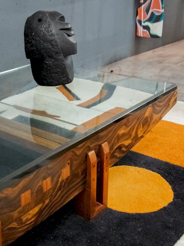 Donna, la table basse en bois de rose N°684