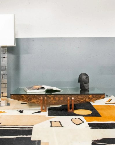 Donna, la table basse en bois de rose N°684