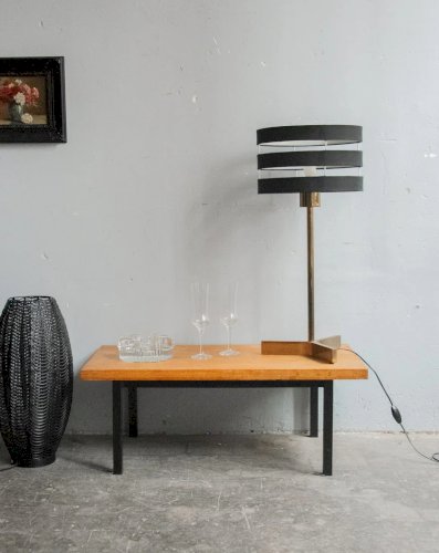 Donna, la table basse en bois et métal N°665