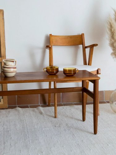 Donna, la table basse en bois foncé N°559