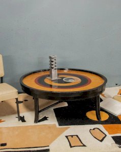 Donna, la table basse en bois japonisante N°686