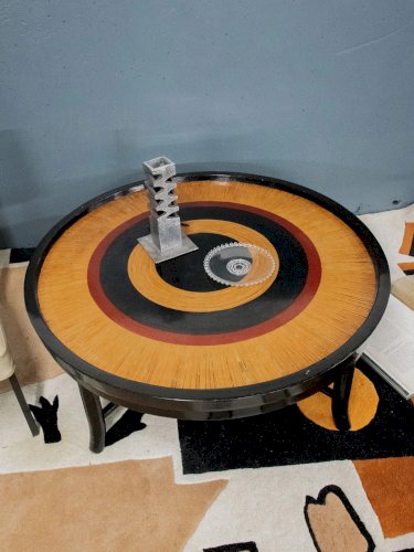 Donna, la table basse en bois japonisante N°686