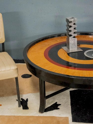 Donna, la table basse en bois japonisante N°686