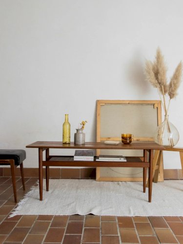 Donna, la table basse en bois massif N°565