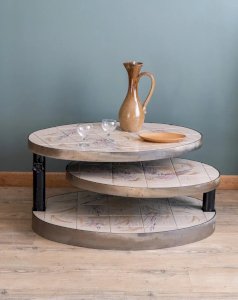 Donna, the ceramic coffee table No. 620