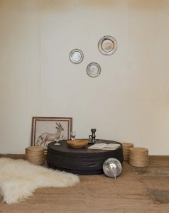 Donna, the leather coffee table No. 582