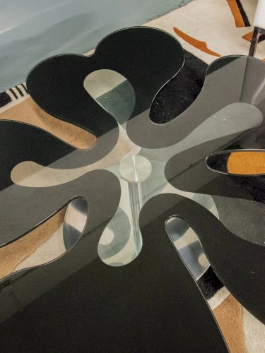 Donna, la table basse en métal Cattelan N°692